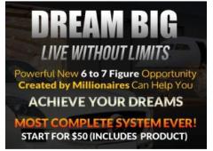 This revolutionary 6 to 7 figure system is the key to your ultimate freedom!