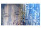 Seeking a bold statement piece? Christina's art is available for purchase!