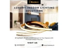 Luxury Indoor lighting Solutions | 8100560057 | illuminee