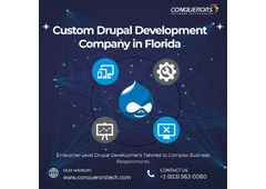 Custom Drupal Development Company in Florida | Conquerors Tech