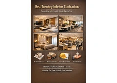 Best Turnkey Interior Contractors – Complete Interior Design & Execution
