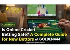 Safe Online Cricket Betting Guide – Choose the Best Online Cricket ID with Golden444