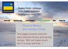 Passive money and saving money