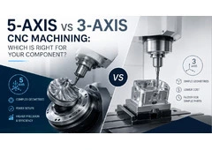 Reliable 3 Axis & 5 Axis CNC Machining Manufacturer