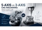 Reliable 3 Axis & 5 Axis CNC Machining Manufacturer