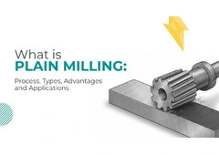 Plain Milling Process Explained by Leading CNC Precision Machining Manufacturer in India