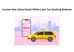 Custom Uber Clone Script | White Label Taxi Booking Software